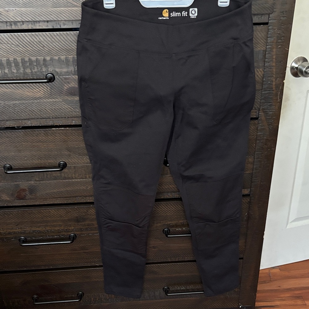 Carhartt Black Slim Fit Work Leggings